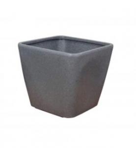 Decora square pot  Grey GC 30