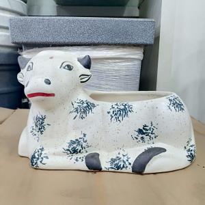 Cow Shaped Ceramic Pot