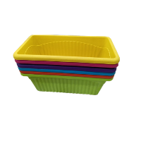 Rectangle Pots (Pack of 6)