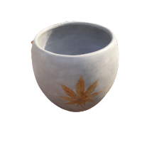 Cement Pot Grey Medium