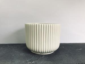 Pheonix ceramic pot ivory (Large)