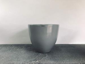 Echoing Eternity slim ceramic pot large (Grey)