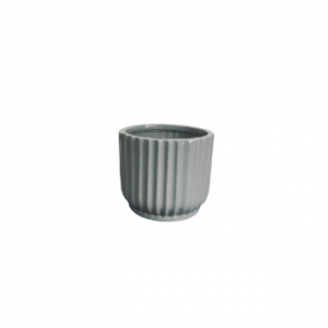 Pheonix ceramic pot Grey (Small)