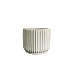 Pheonix ceramic pot white (Medium)