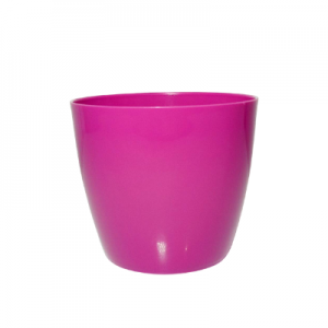 Plastic pot round Pink V 20