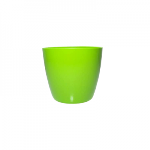 Plastic pot round Green V 20