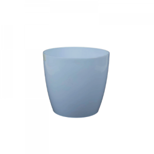 Plastic pot round White V 16