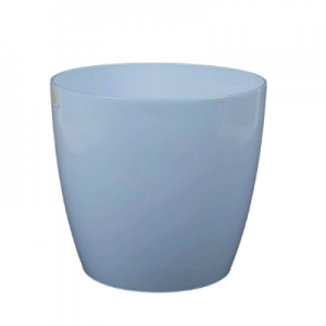 Plastic pot round White V 30