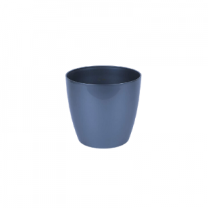 Plastic pot round Grey V 16